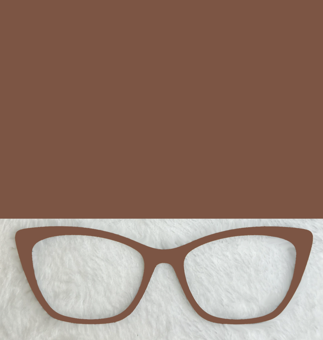 Acrylic | Solid Matte Chestnut