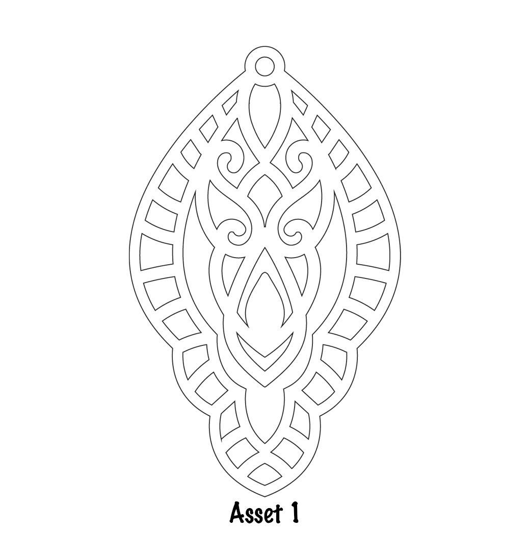 Earrings | 5 Pair | Asset 1