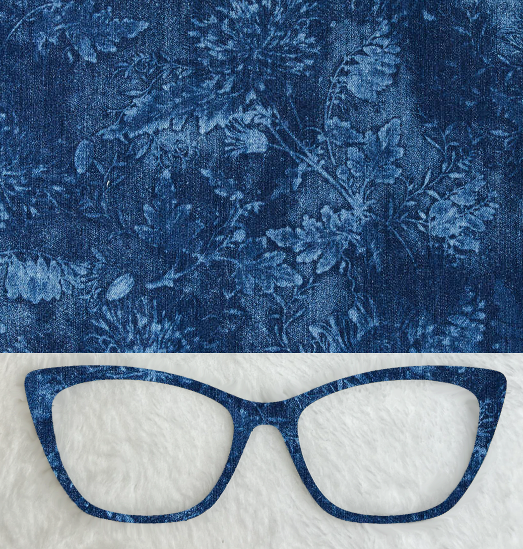 Denim Floral Dark