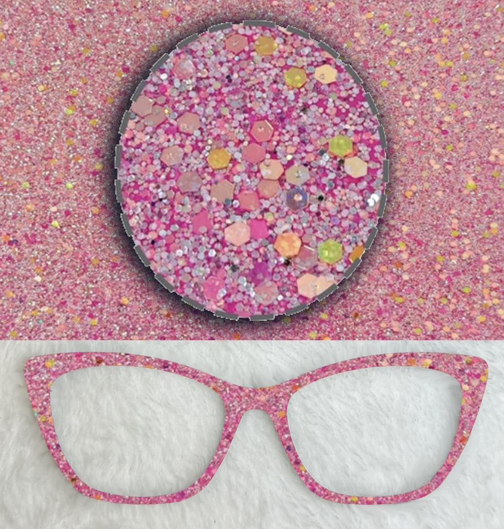 Glitter Chunky Overload | Flamingo