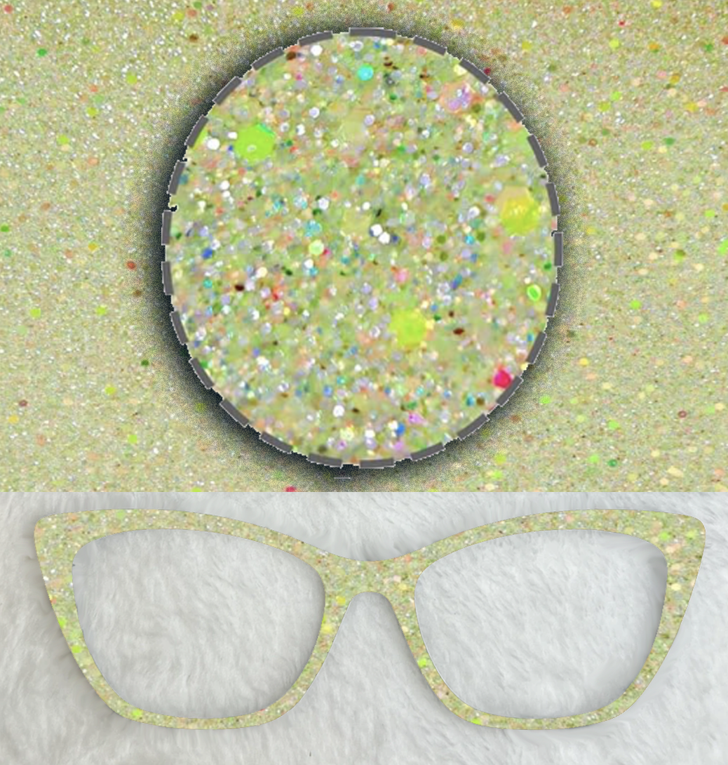 Glitter Chunky Overload | Sage