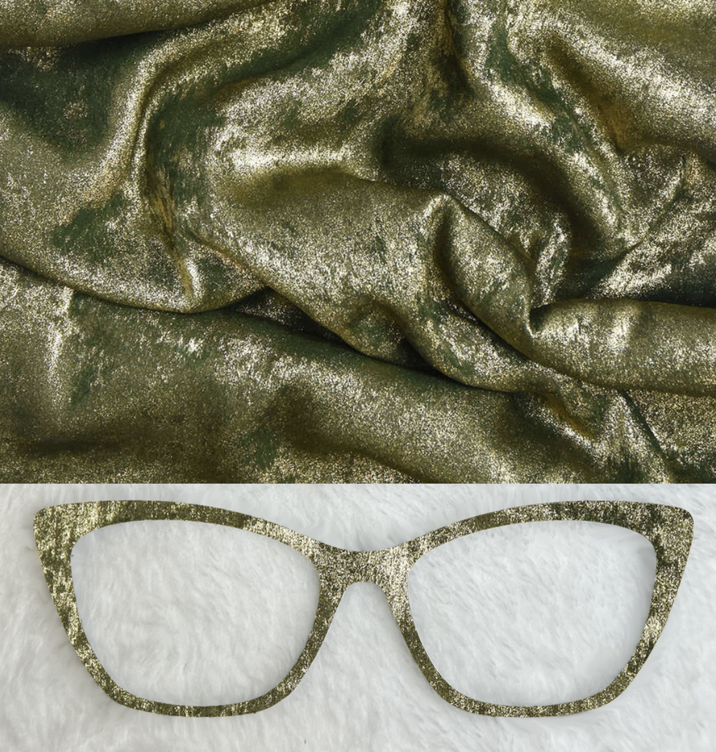Crushed Olive Velvet