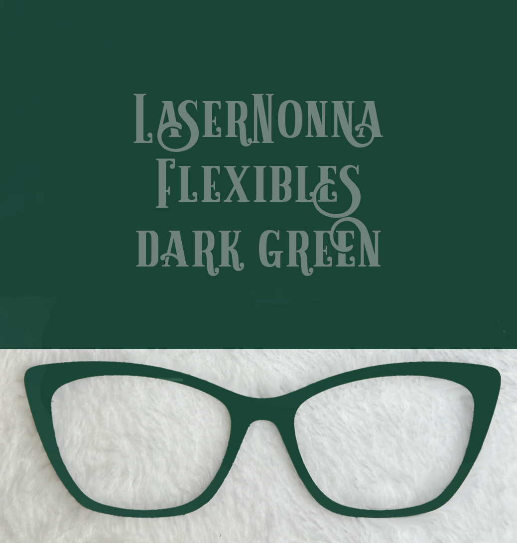 Flexible Matte Acrylic | Dark Green
