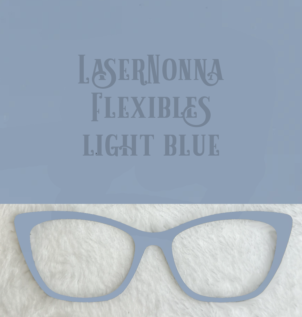 Flexible Matte Acrylic | Light Blue