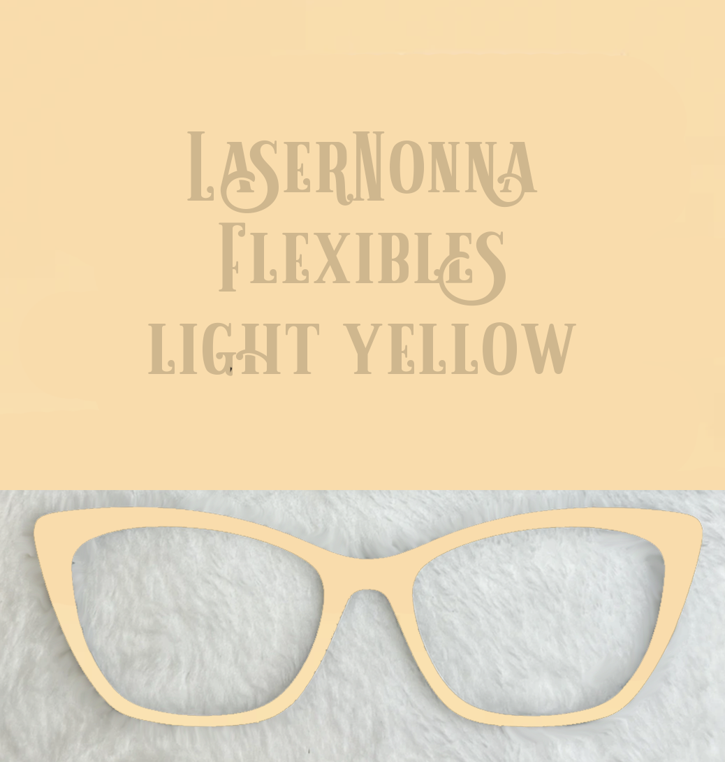 Flexible Matte Acrylic | Light Yellow