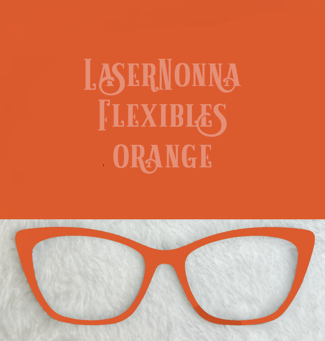 Flexible Matte Acrylic | Orange