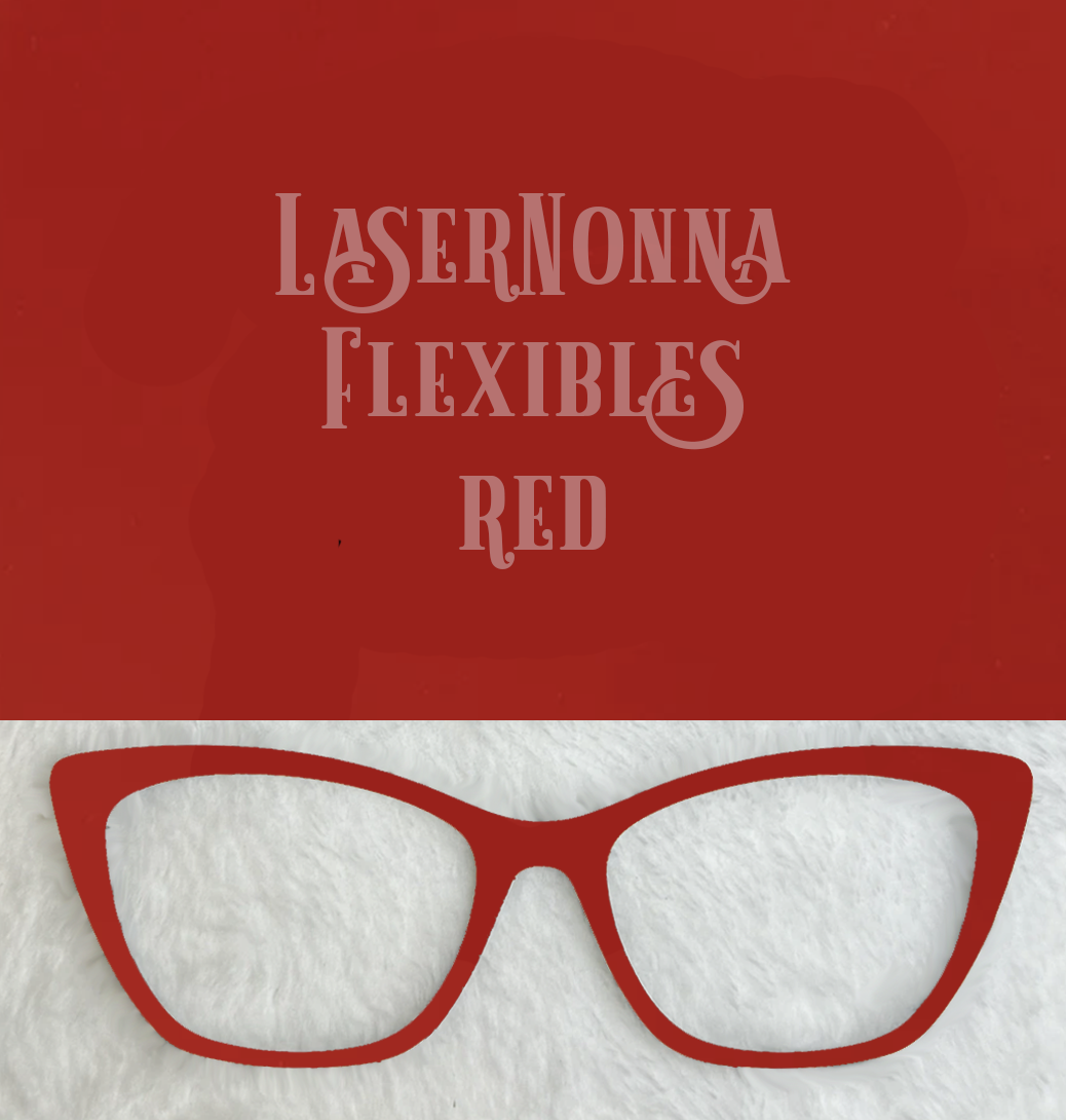 Flexible Matte Acrylic | Red