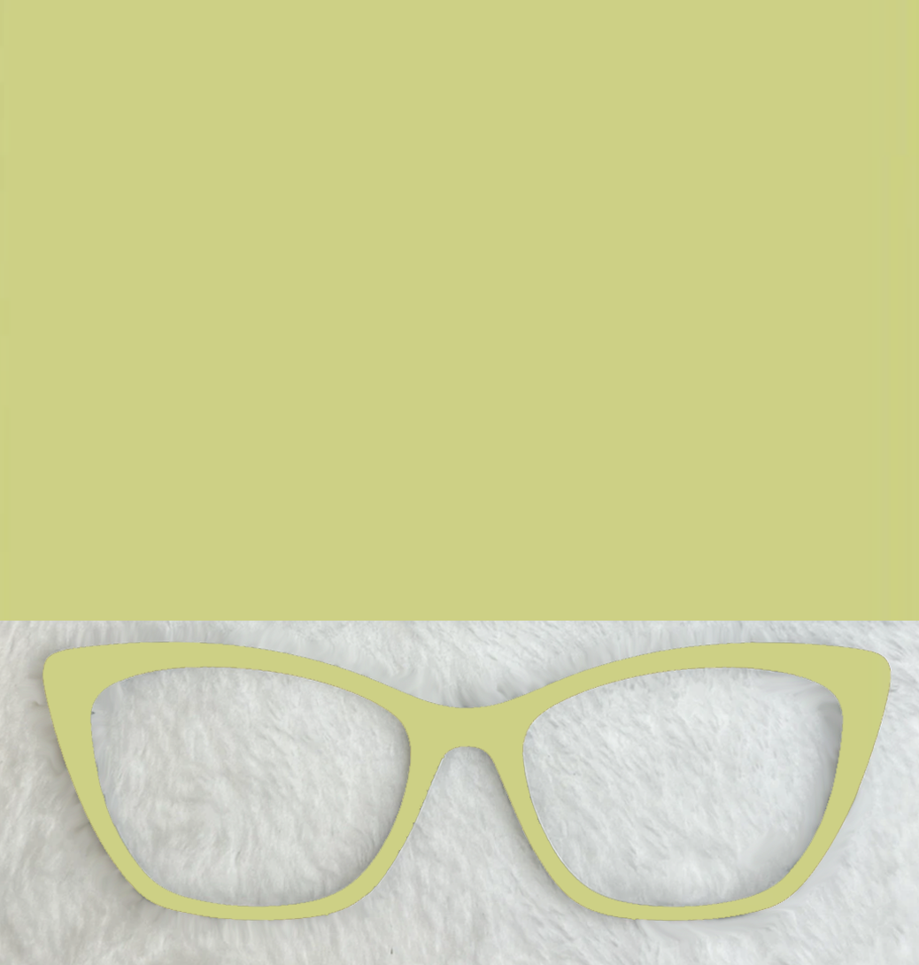 Flexible Transparent Acrylic | Yellow Green