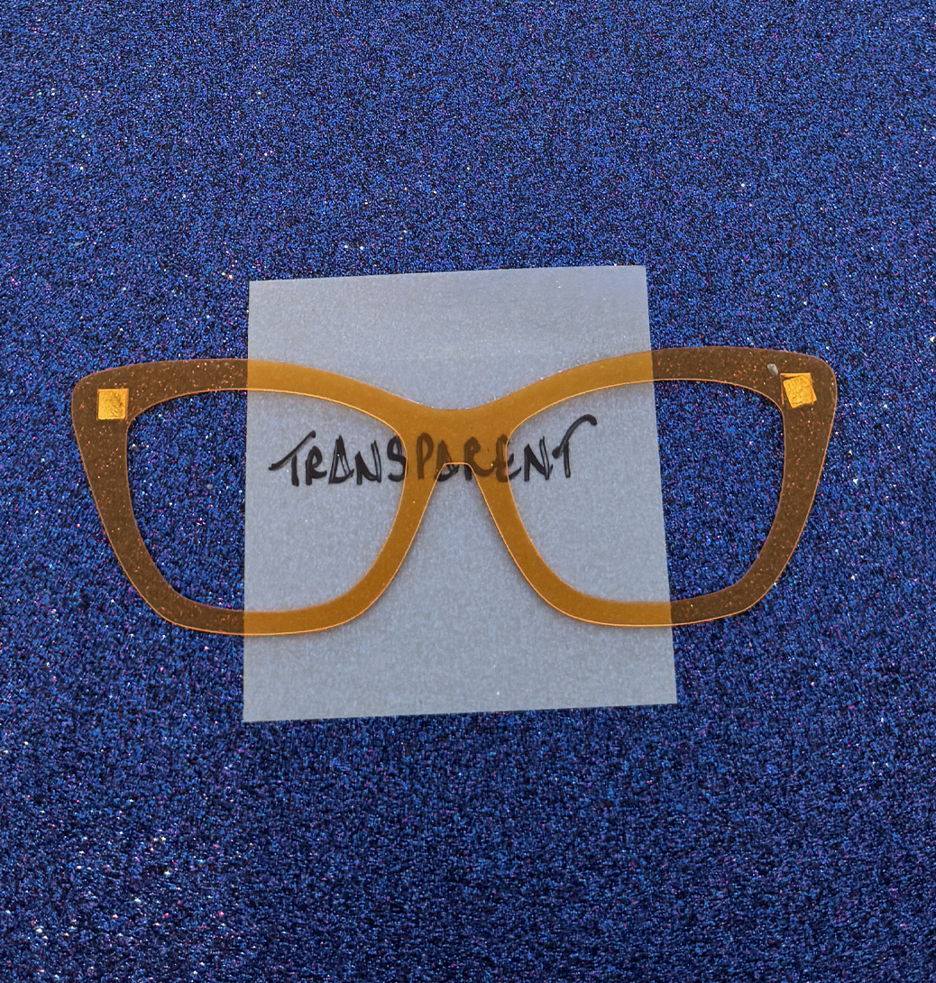 Flexible Transparent Acrylic | Tangerine