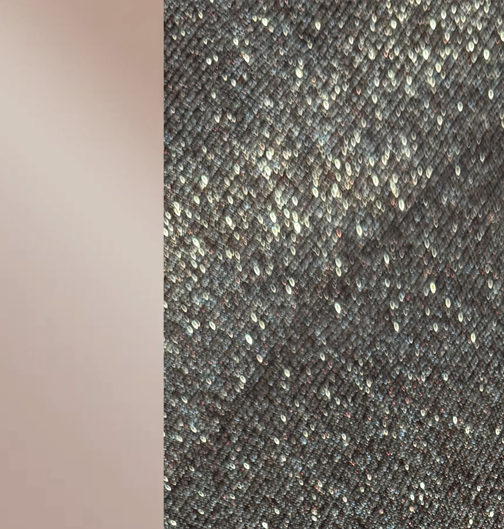 Stacked Metallic Mauve