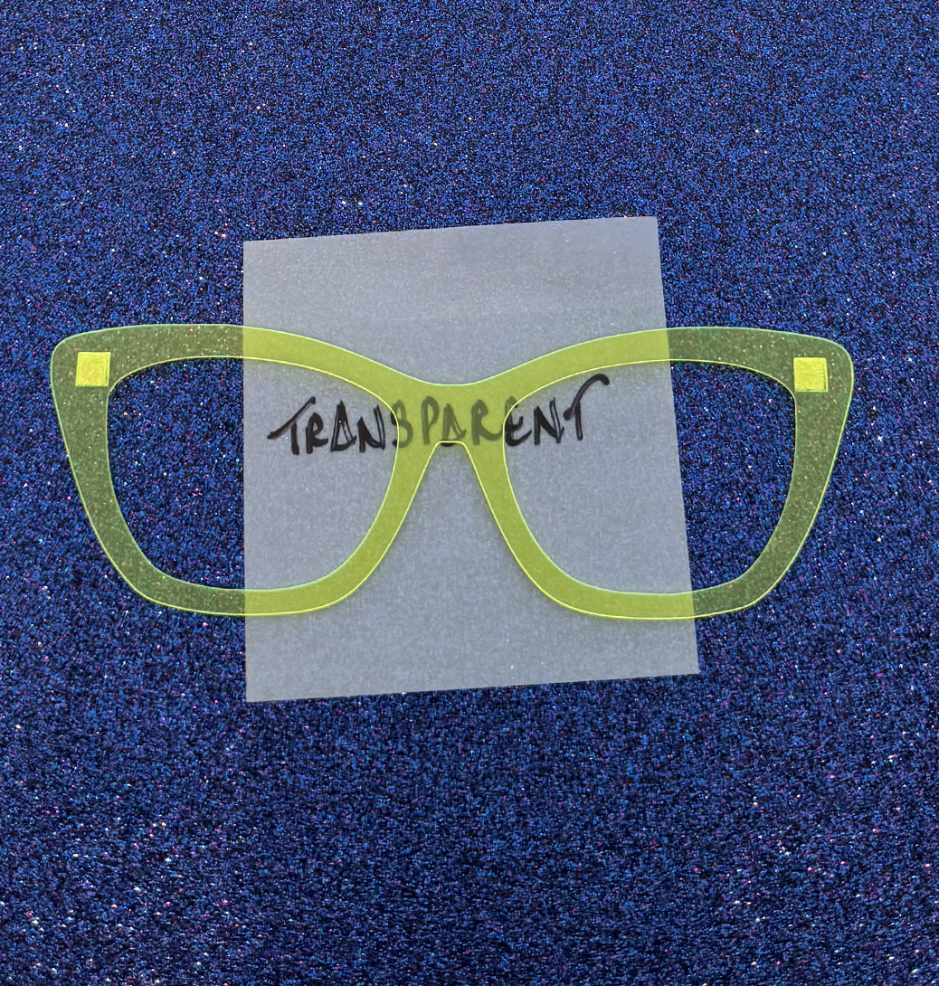 Flexible Transparent Acrylic | Green