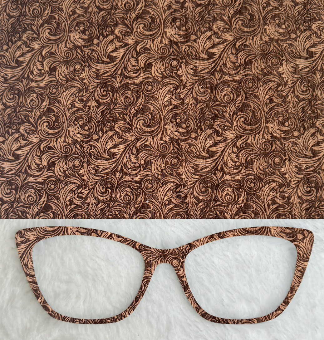 Embossed | Western | Mahogany