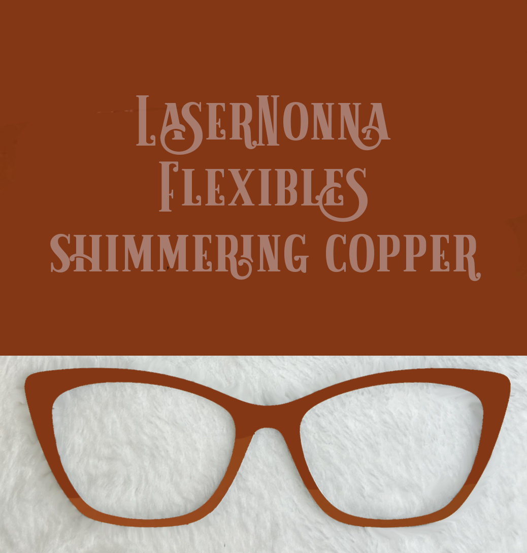 Flexible Matte Acrylic | Shimmering Copper