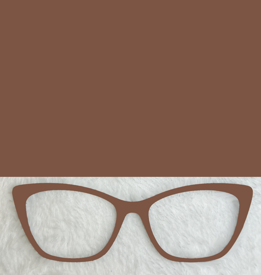 Acrylic | Solid Matte Chestnut