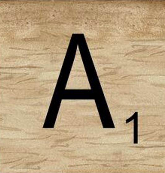 8x8 Scrabble Letters | A