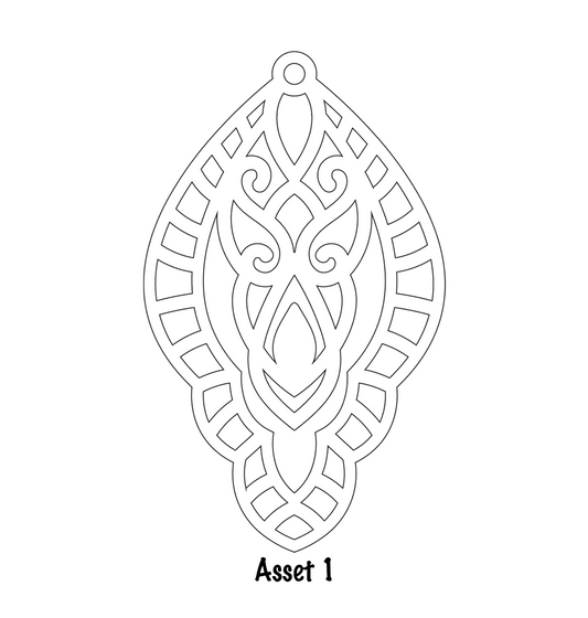 Earrings | 5 Pair | Asset 1