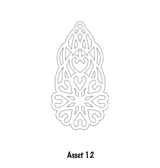 Earrings | 5 Pair | Asset 12