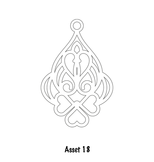 Earrings | 5 Pair | Asset 18