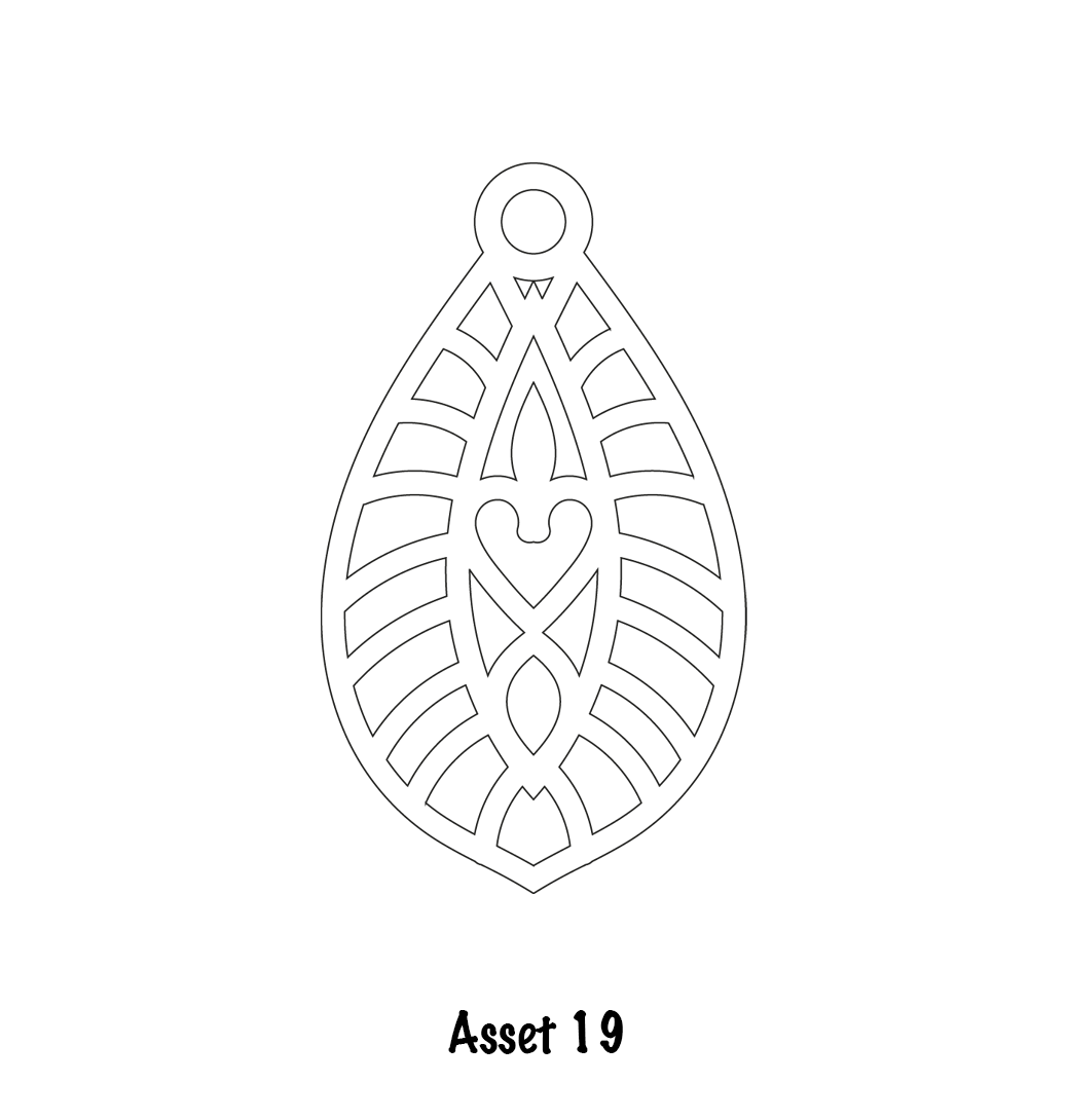 Earrings | 5 Pair | Asset 19
