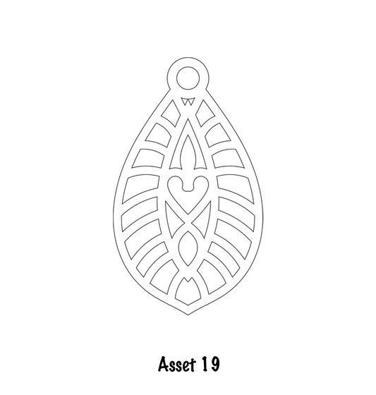 Earrings | 5 Pair | Asset 19
