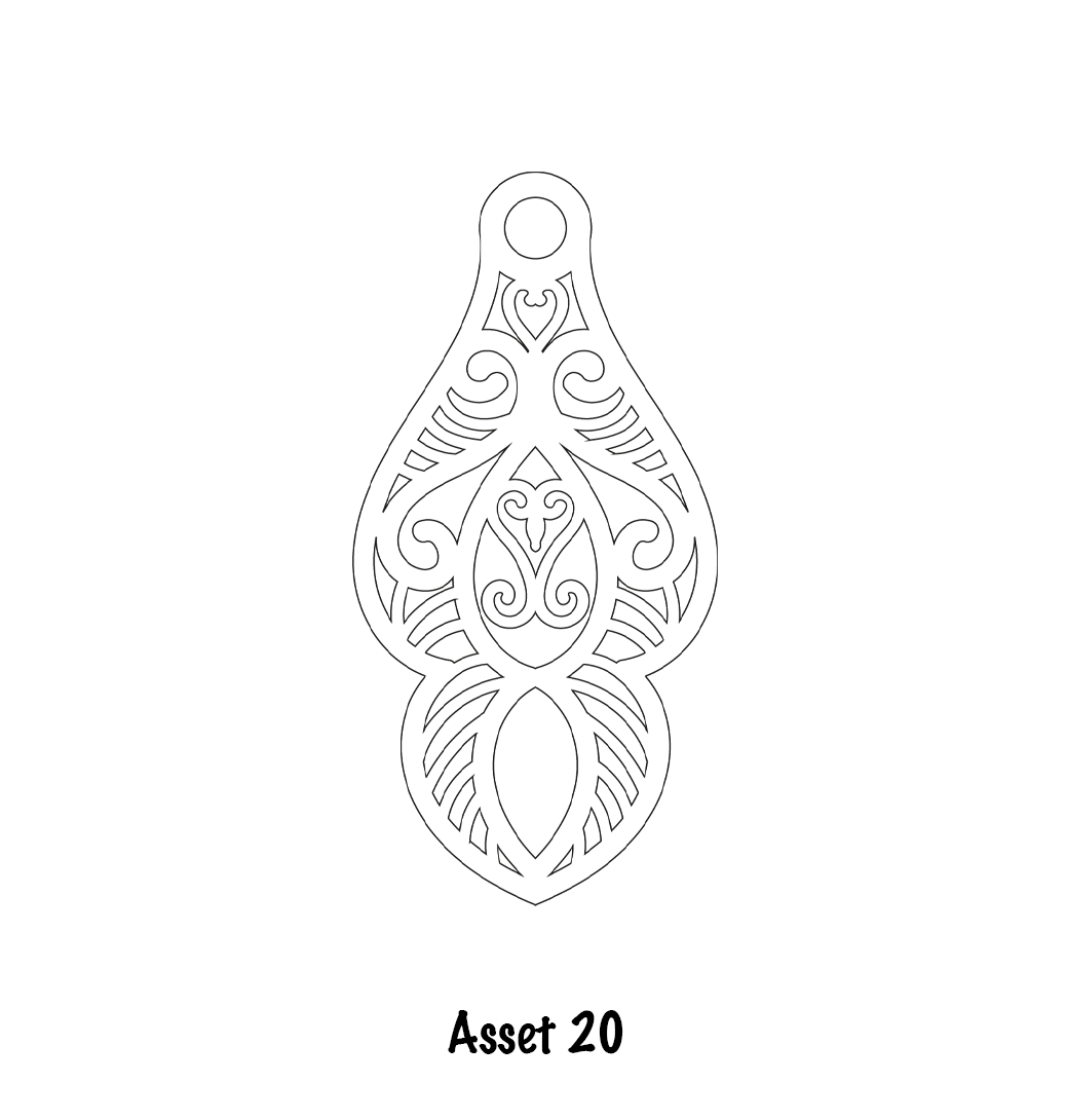 Earrings | 5 Pair | Asset 20