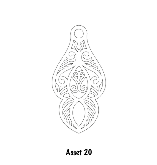 Earrings | 5 Pair | Asset 20