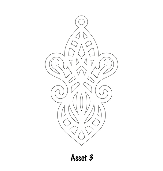 Earrings | 5 Pair | Asset 3
