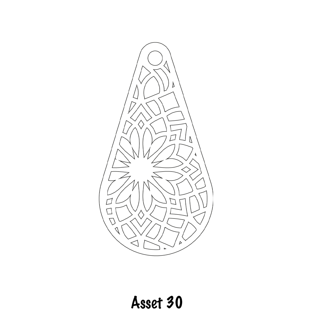 Earrings | 5 Pair | Asset 30