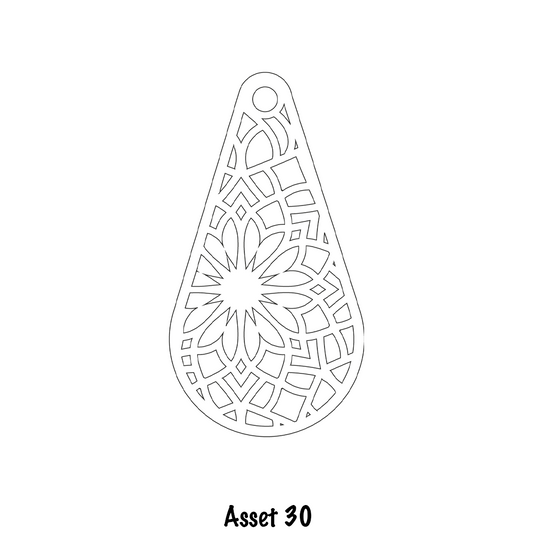 Earrings | 5 Pair | Asset 30