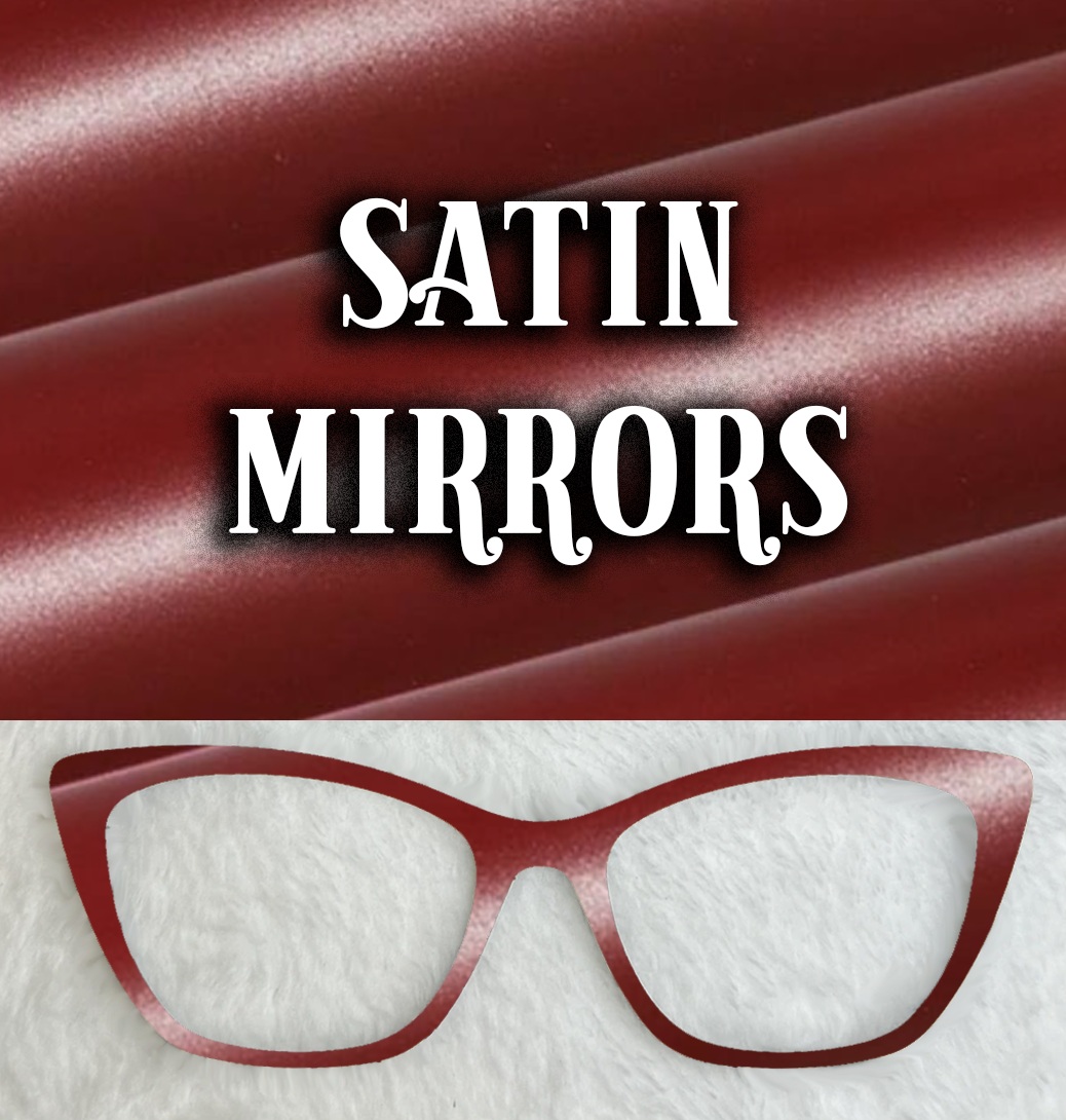 Satin Mirror | Burgundy