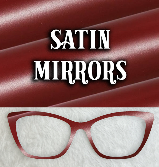 Satin Mirror | Burgundy