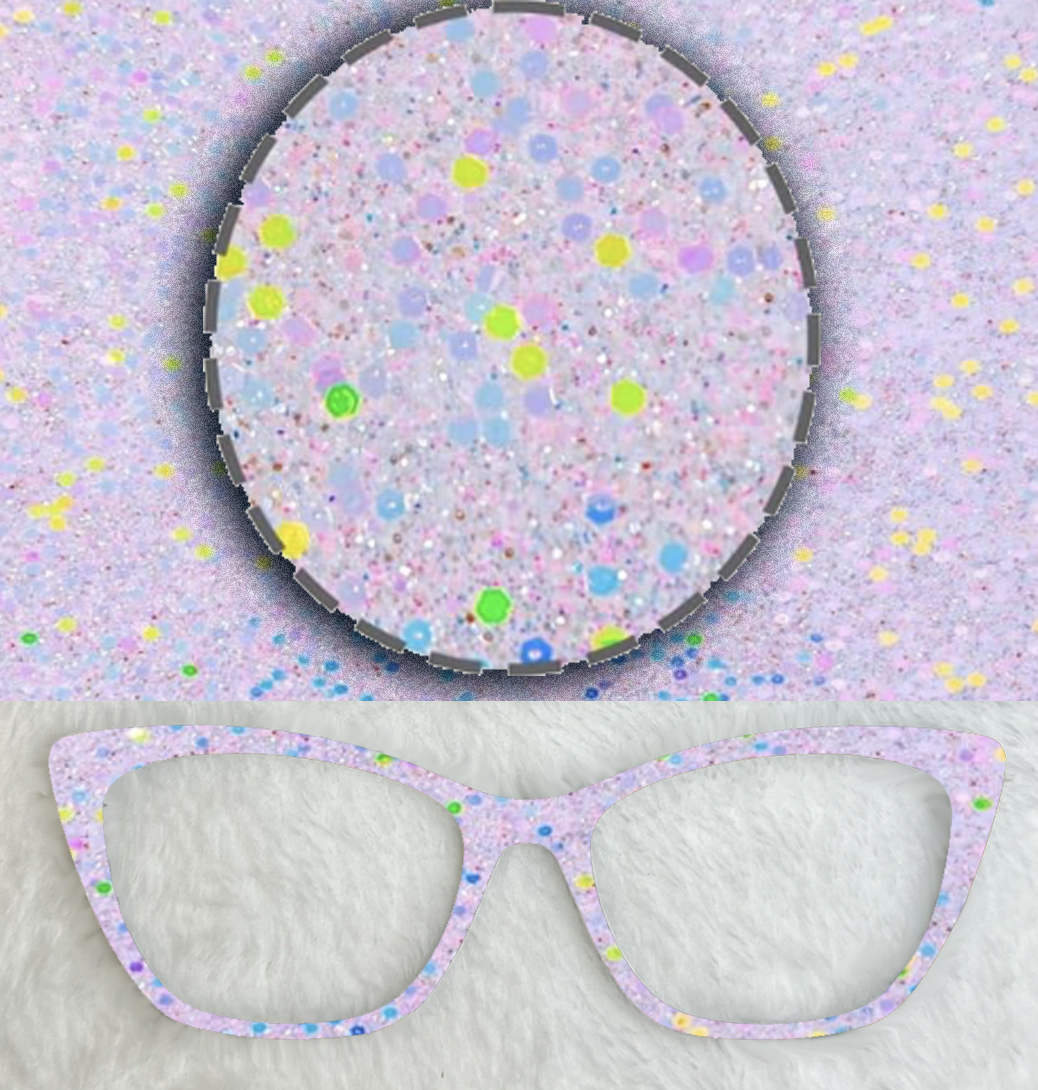 Glitter Chunky Overload | Barely Pink