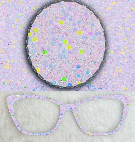 Glitter Chunky Overload | Barely Pink