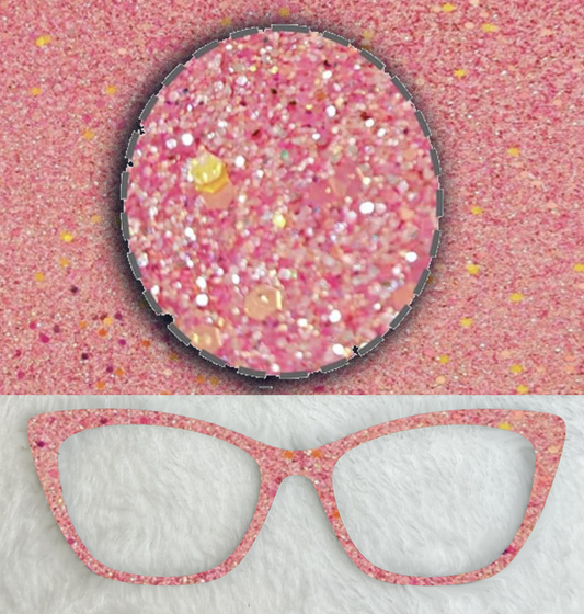 Glitter Chunky Overload | Salmon