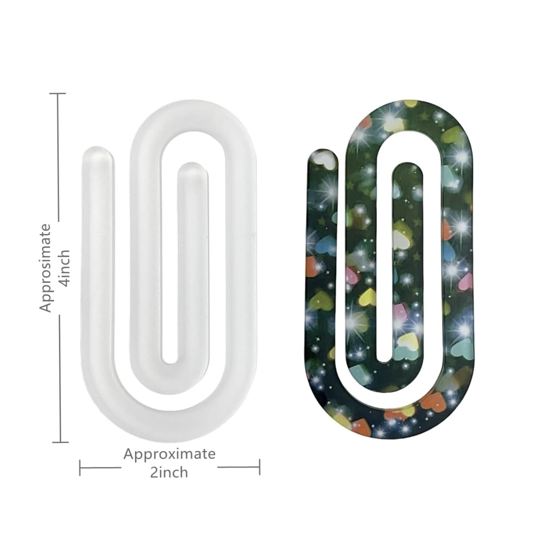Paper Clip Bookmark | 10 Pack
