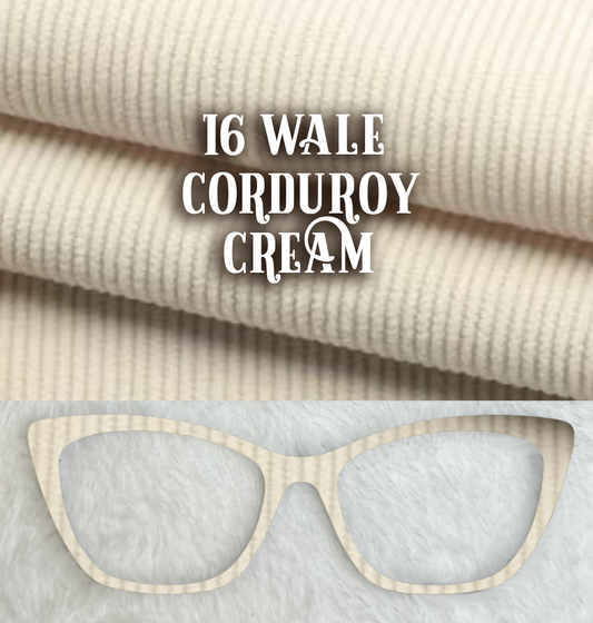 Corduroy | 16 Wale | Cream