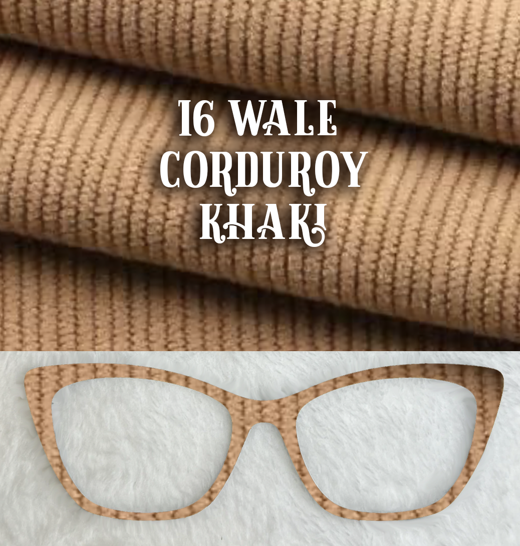 Corduroy | 16 Wale | Khaki