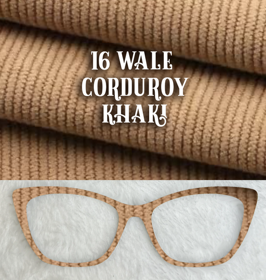 Corduroy | 16 Wale | Khaki