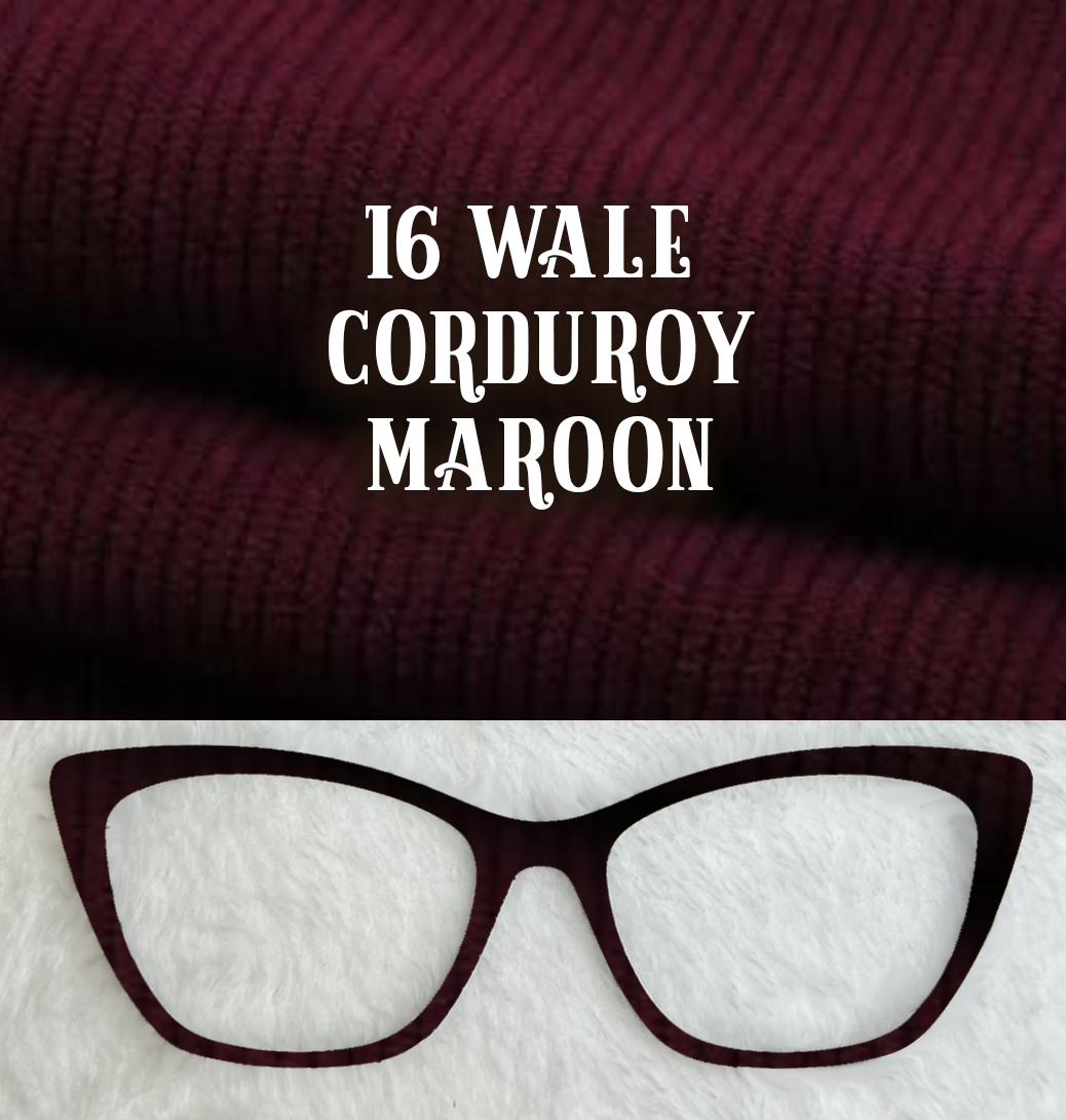 Corduroy | 16 Wale | Maroon