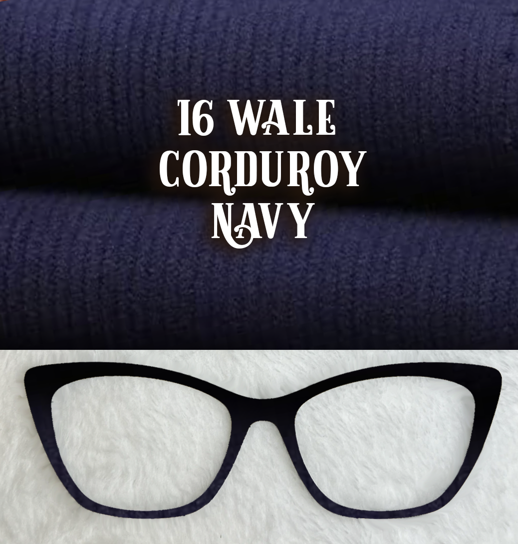 Corduroy | 16 Wale | Navy