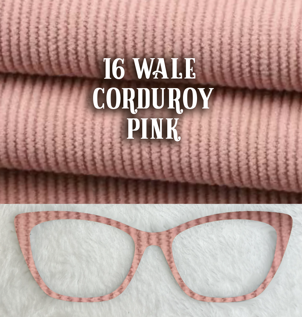 Corduroy | 16 Wale | Pink