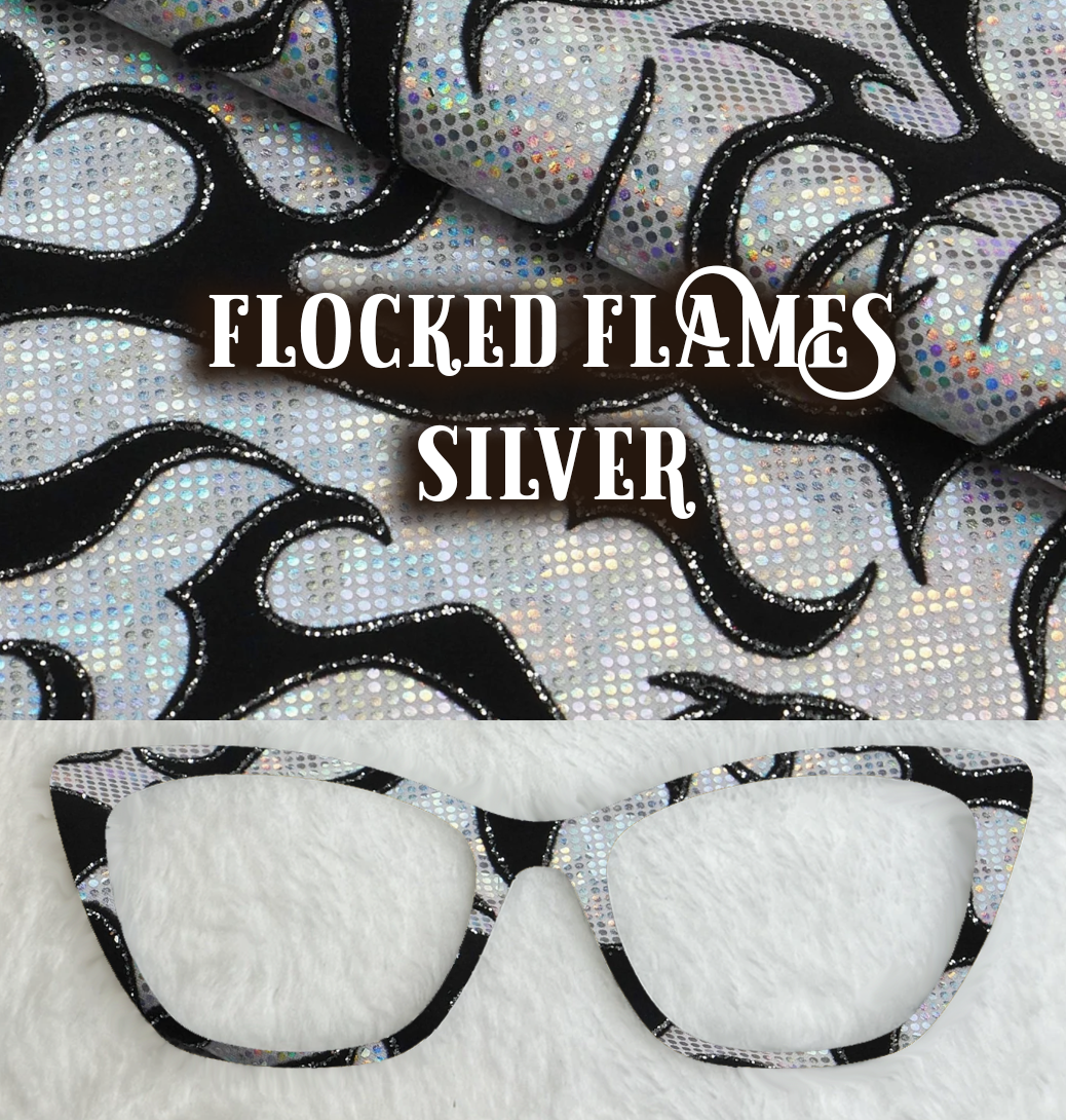 Flocked Flames | Silver