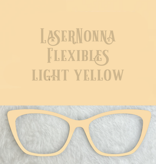 Flexible Matte Acrylic | Light Yellow