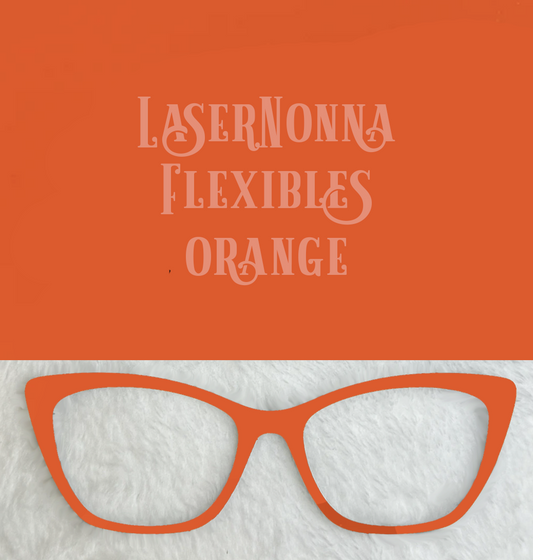 Flexible Matte Acrylic | Orange