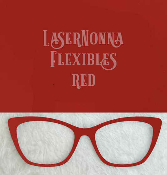 Flexible Matte Acrylic | Red