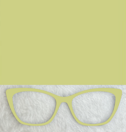 Flexible Transparent Acrylic | Yellow Green