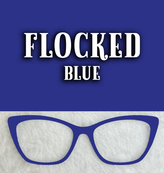 Flocked | Blue