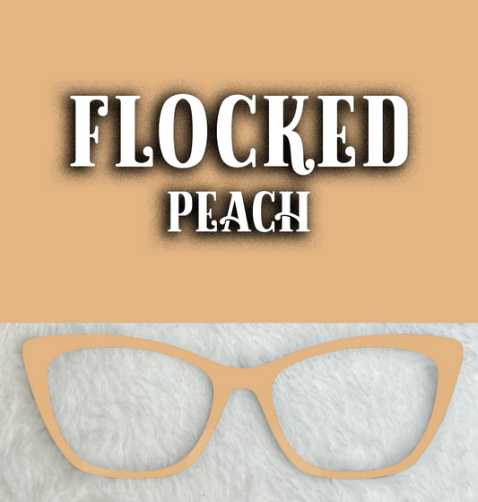 Flocked | Peach