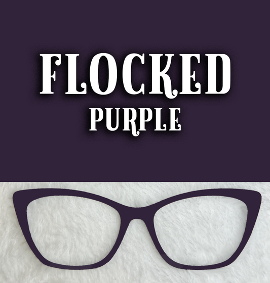 Flocked | Purple