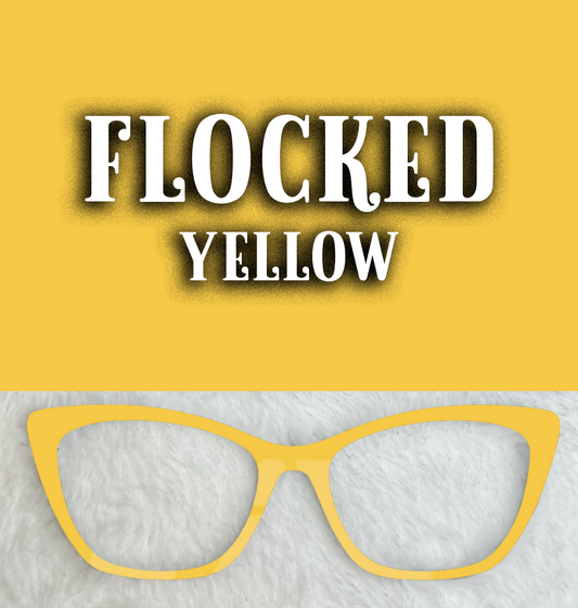 Flocked | Yellow